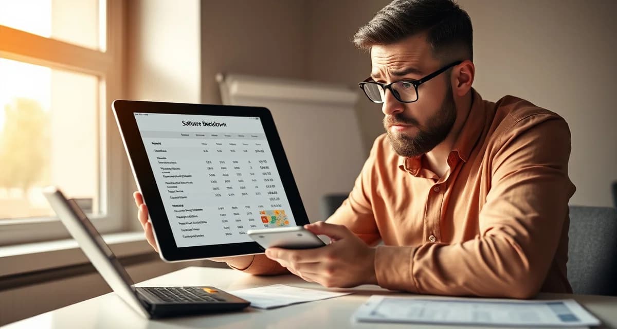 Understanding unexpected software subscription costs Tree service software pricing breakdown revealing hidden costs and unexpected charges beyond advertised monthly fees